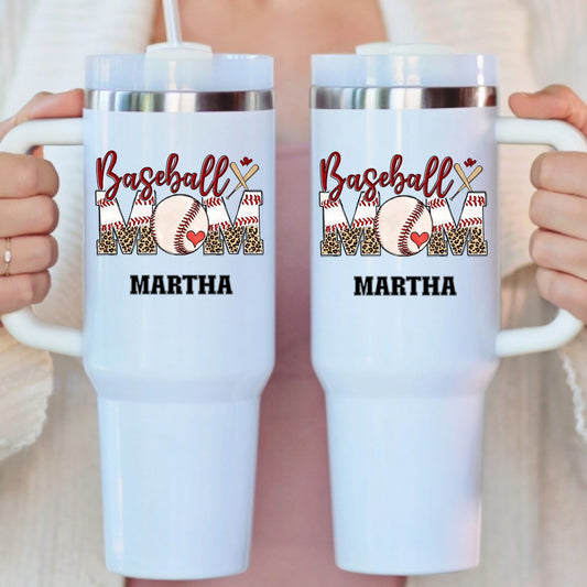 Sports Mom - Personalized Tumbler 40oz V1
