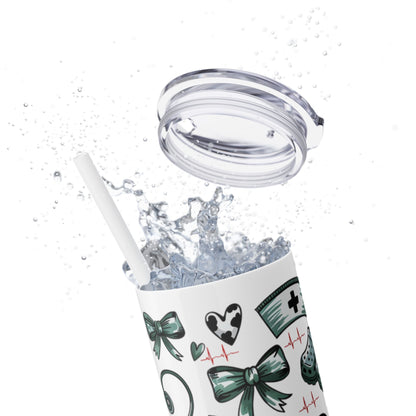 Nurse Tumbler 1G - Personalized Skinny Tumbler 20oz