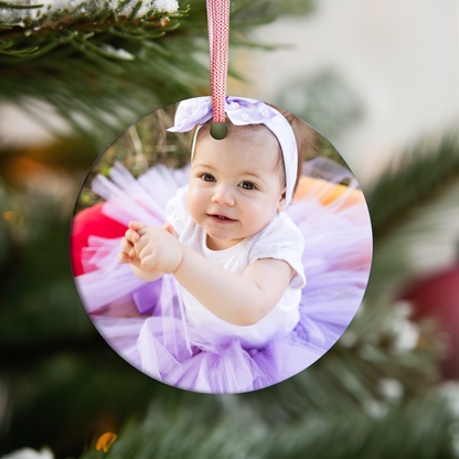 Custom Christmas Ornament with Photo
