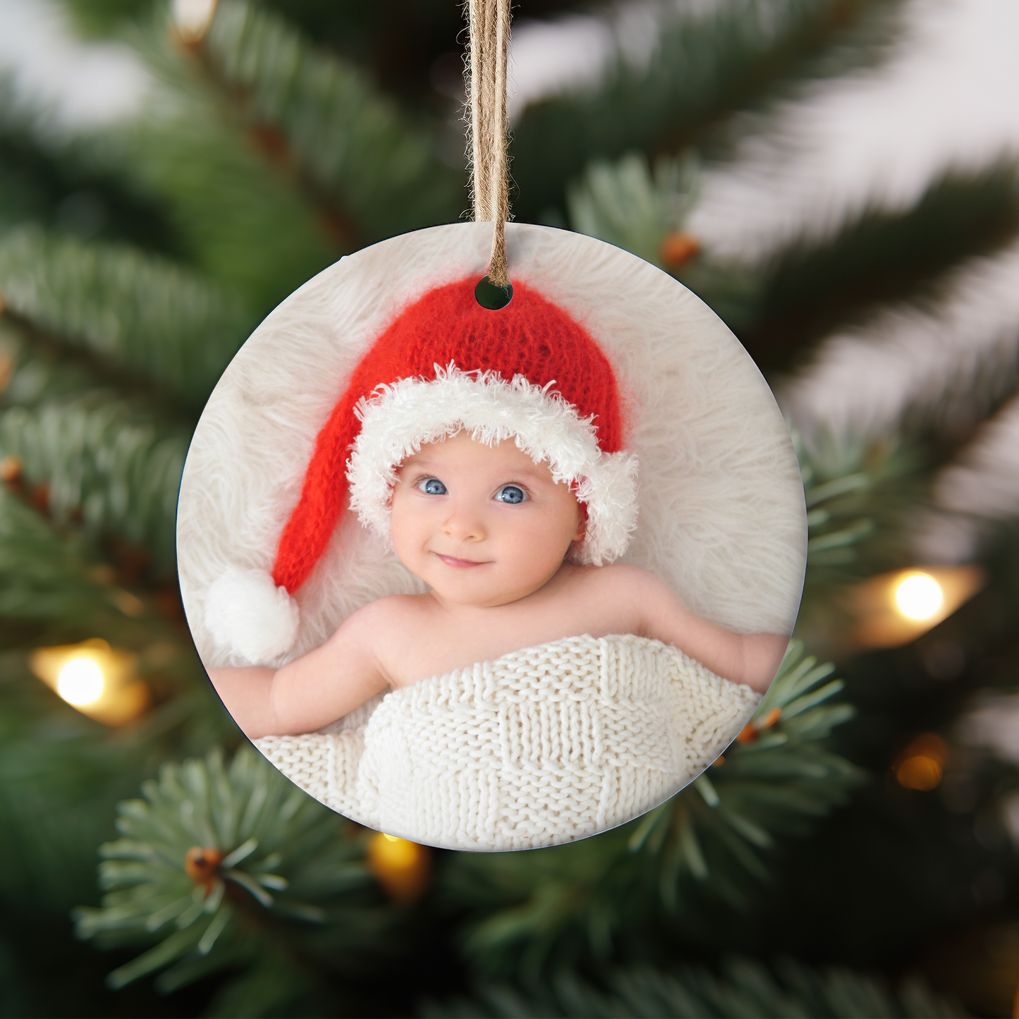 Custom Christmas Ornament with Photo
