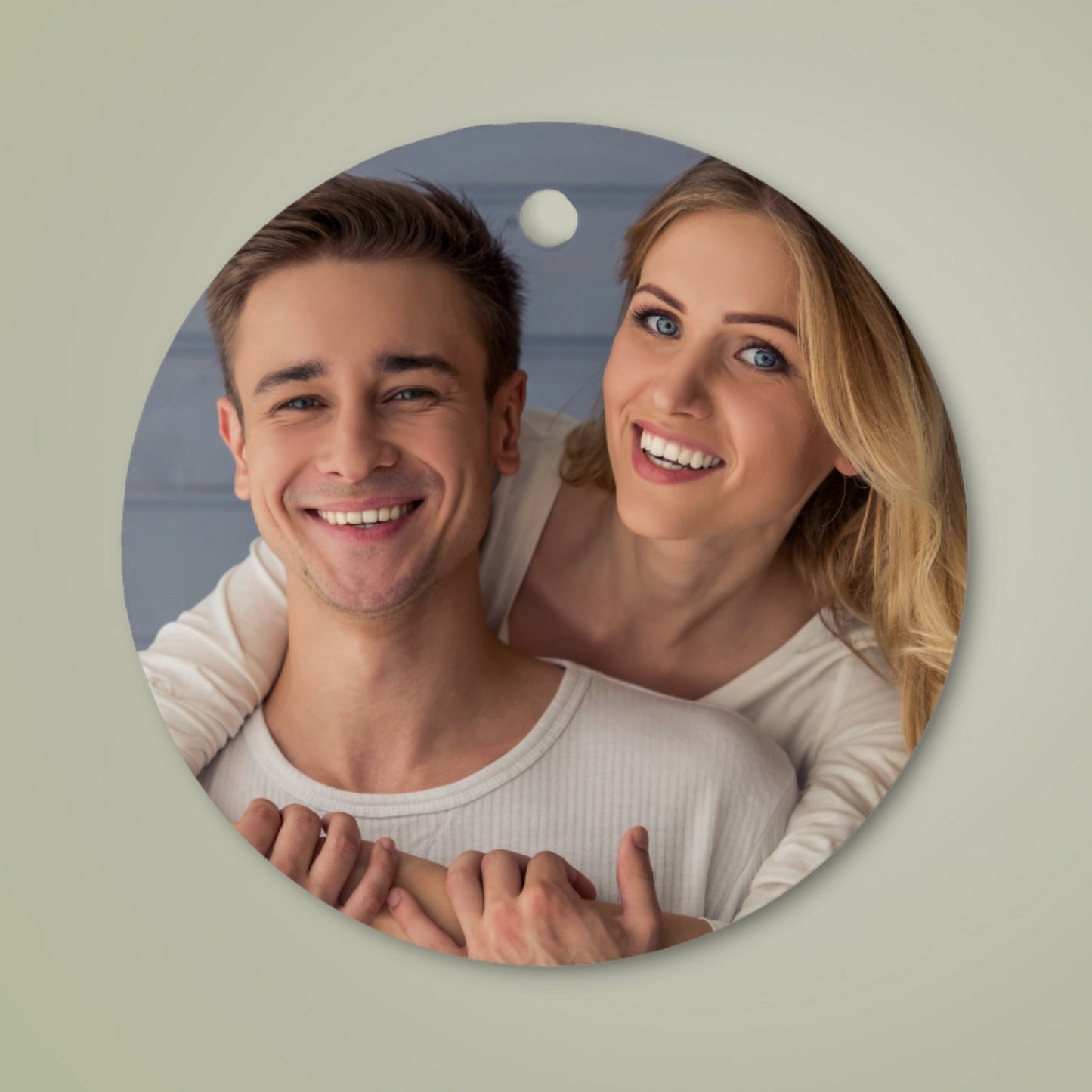 Custom Christmas Ornament with Photo